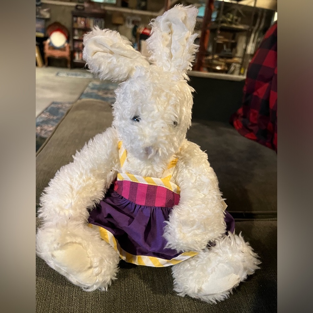 Vintage VERMONT  TEDDY BEAR  EASTER  BUNNY   15” BUDDY BUNNY